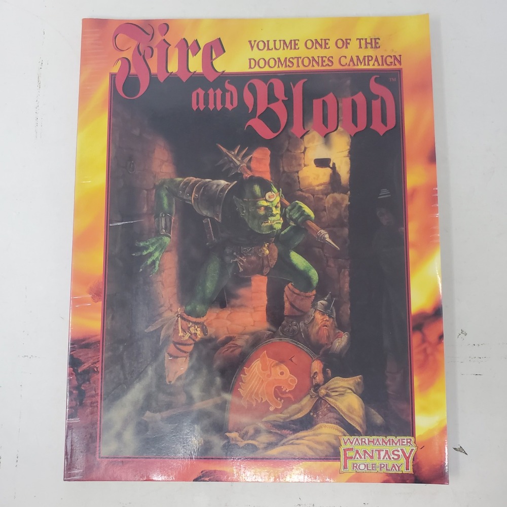 Warhammer Fantasy Roleplay Doomstones Fire and Blood Vol 1 Hogshead HP 206